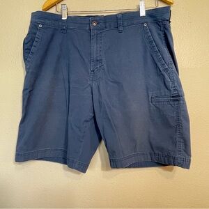 Weatherproof Men's Stone Blue Cargo Shorts 36